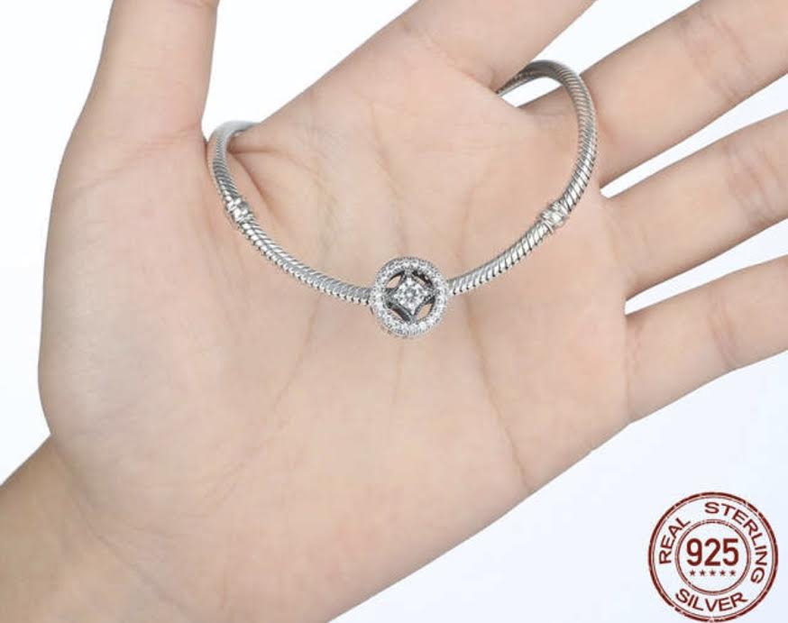 Glitter Square Diamond Charm