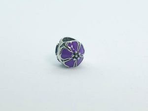 Purple Flower Charm