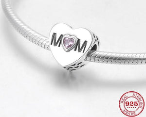 MOM'S HEART CHARM