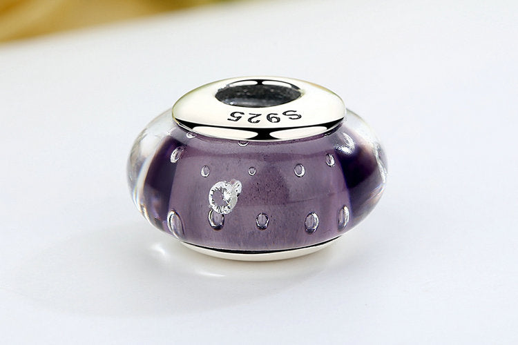Murano Glass Pearl Charm