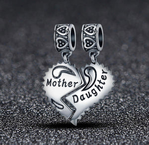 MOTHER/DAUGHTER SPECIAL BOND CHARMS 2 IN 1