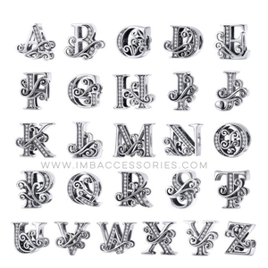 INITIALS/ALPHABET PERSONALIZE CHARMS