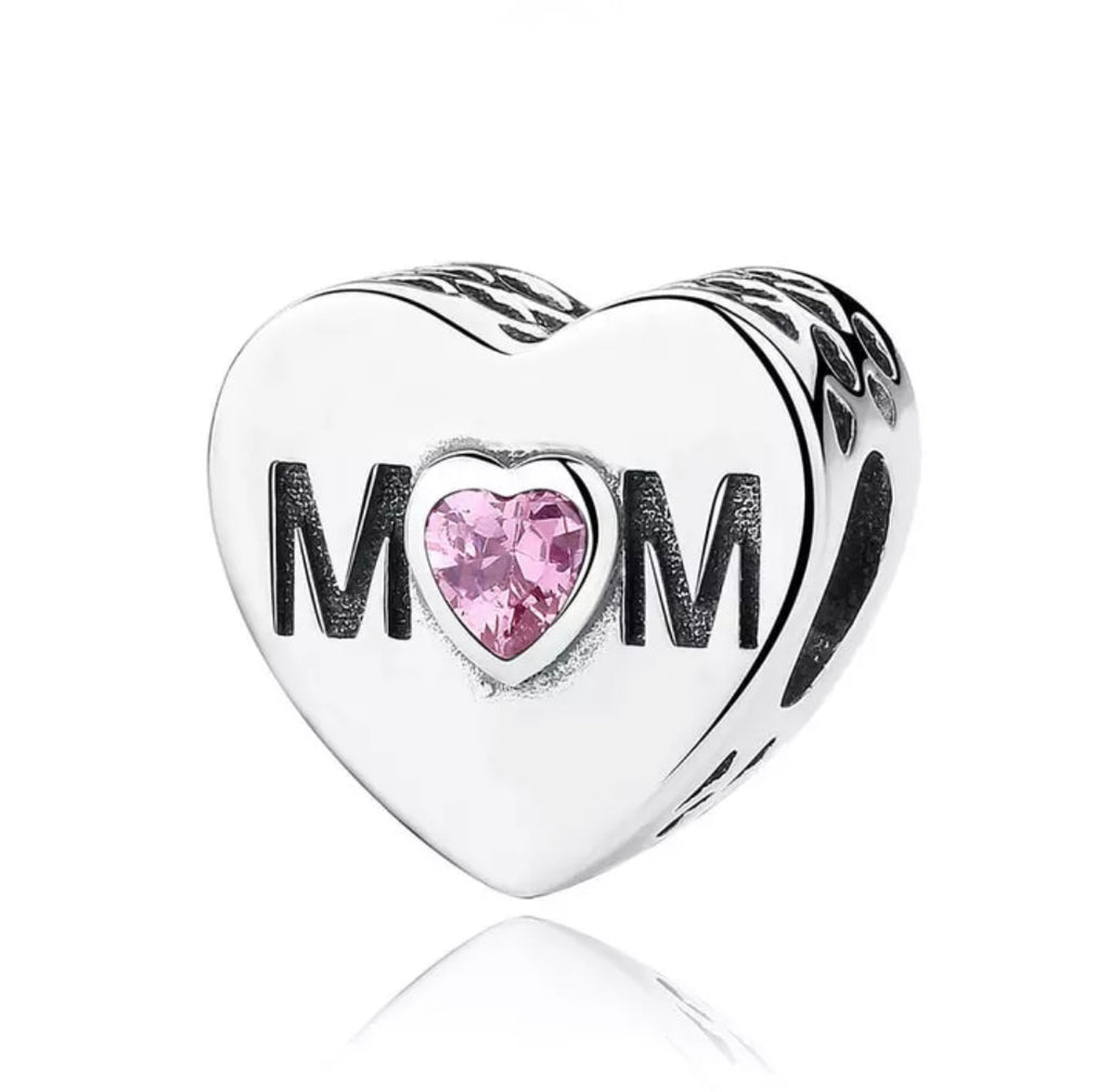 MOM'S HEART CHARM