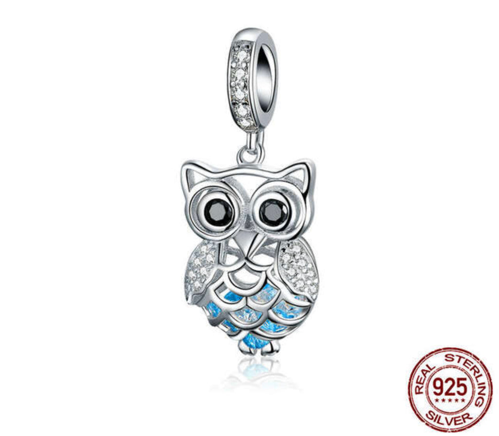 OWL LOVERS CHARM