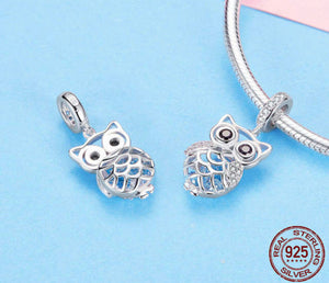 OWL LOVERS CHARM