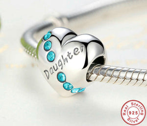 DAUGHTER HEART CHARM