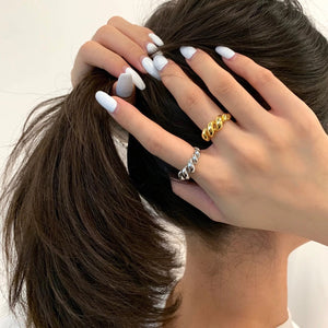 CURL CHUNKY RING