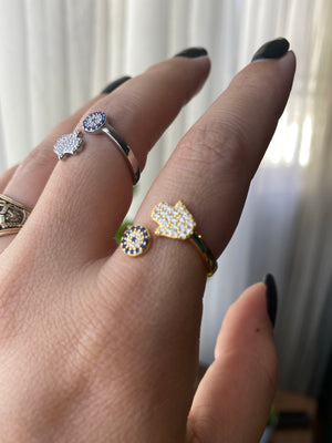 EVIL EYE RING