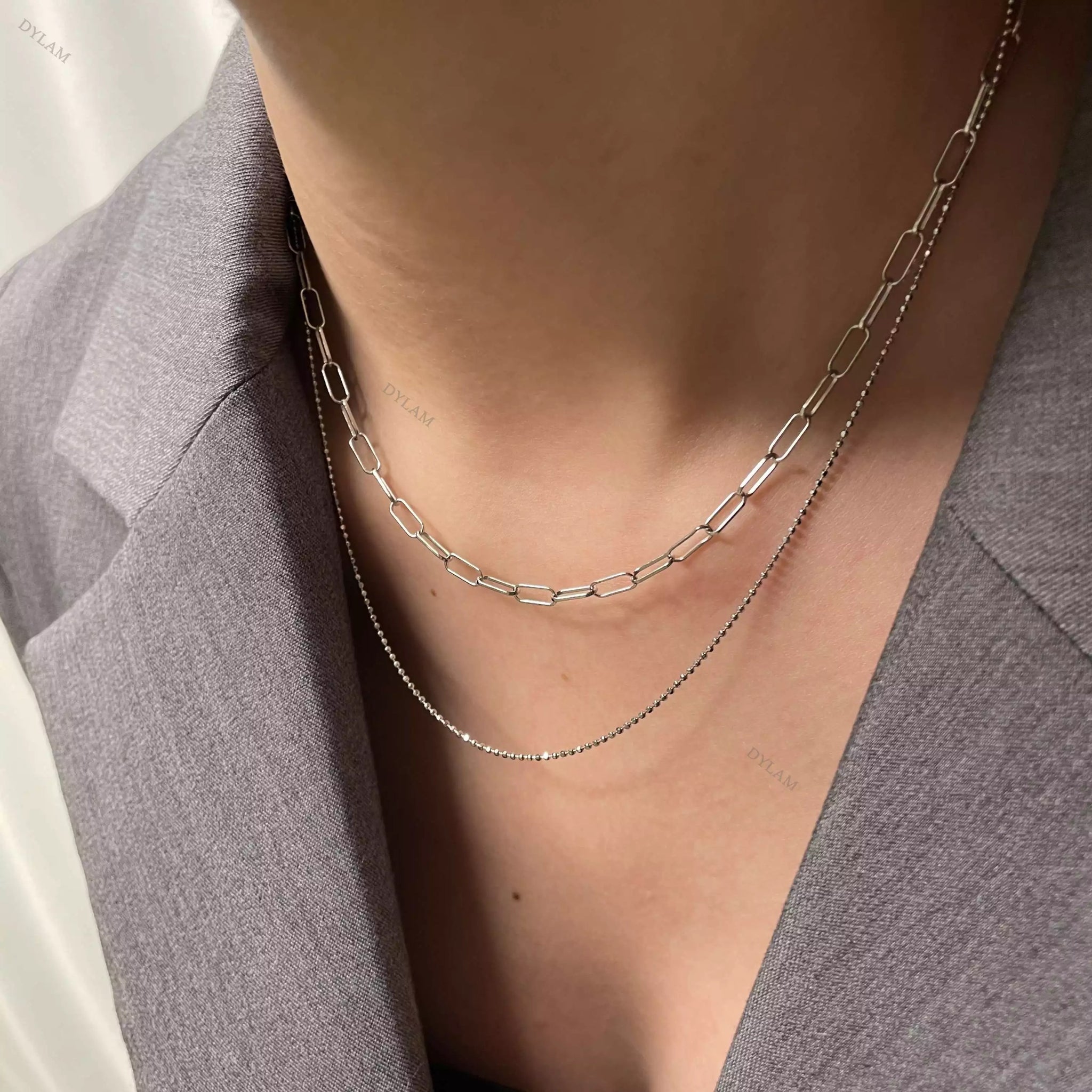 2 TIER LAYERED NECKLACE