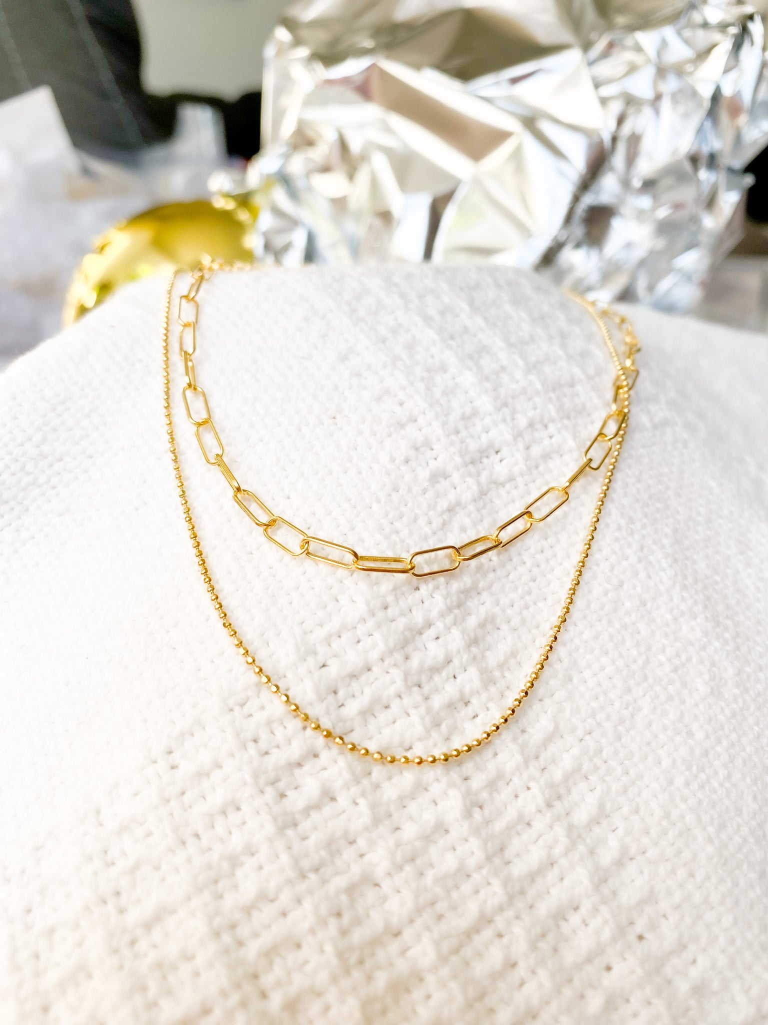 2 TIER LAYERED NECKLACE