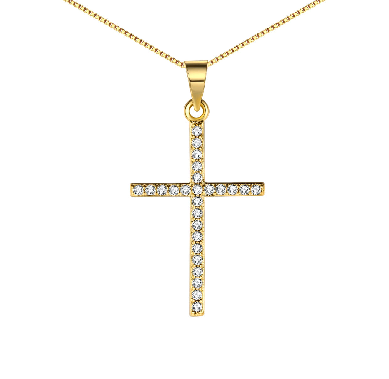 CROSS THE LINE NECKLACE