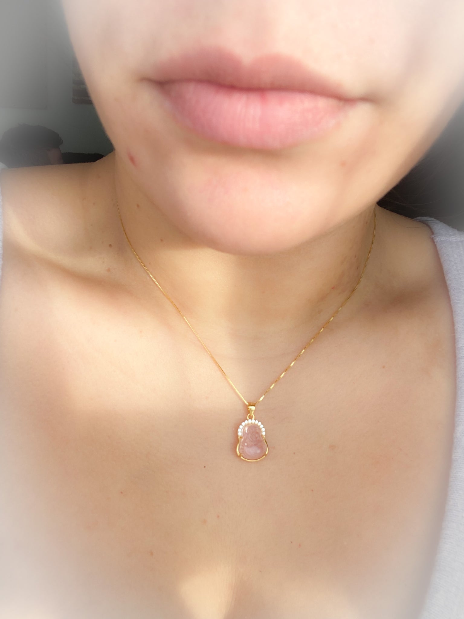 LAUGHING BUDDHA NECKLACE
