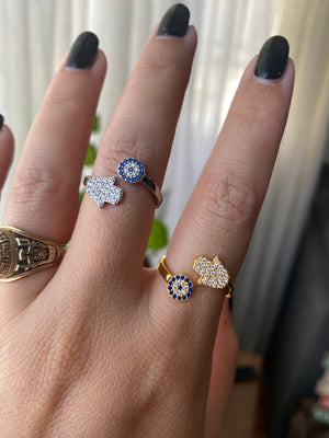 EVIL EYE RING