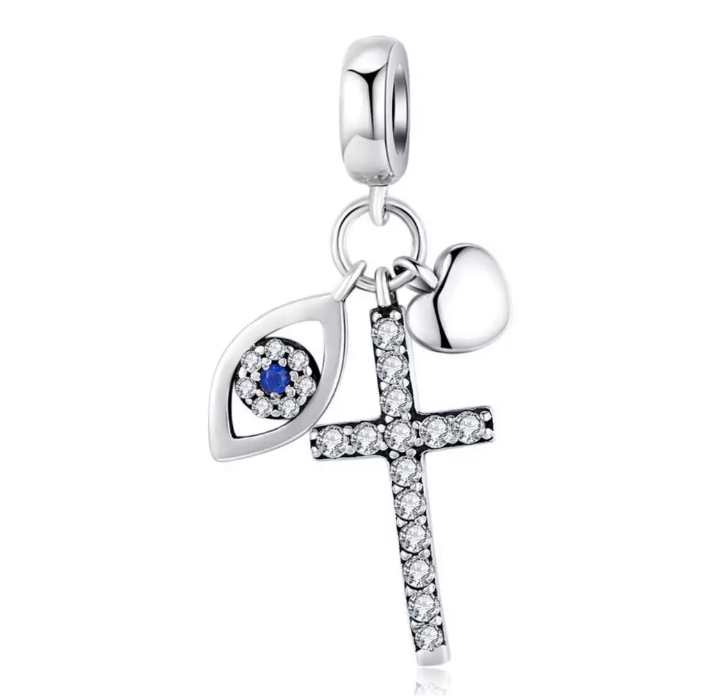 EVIL EYE CROSS