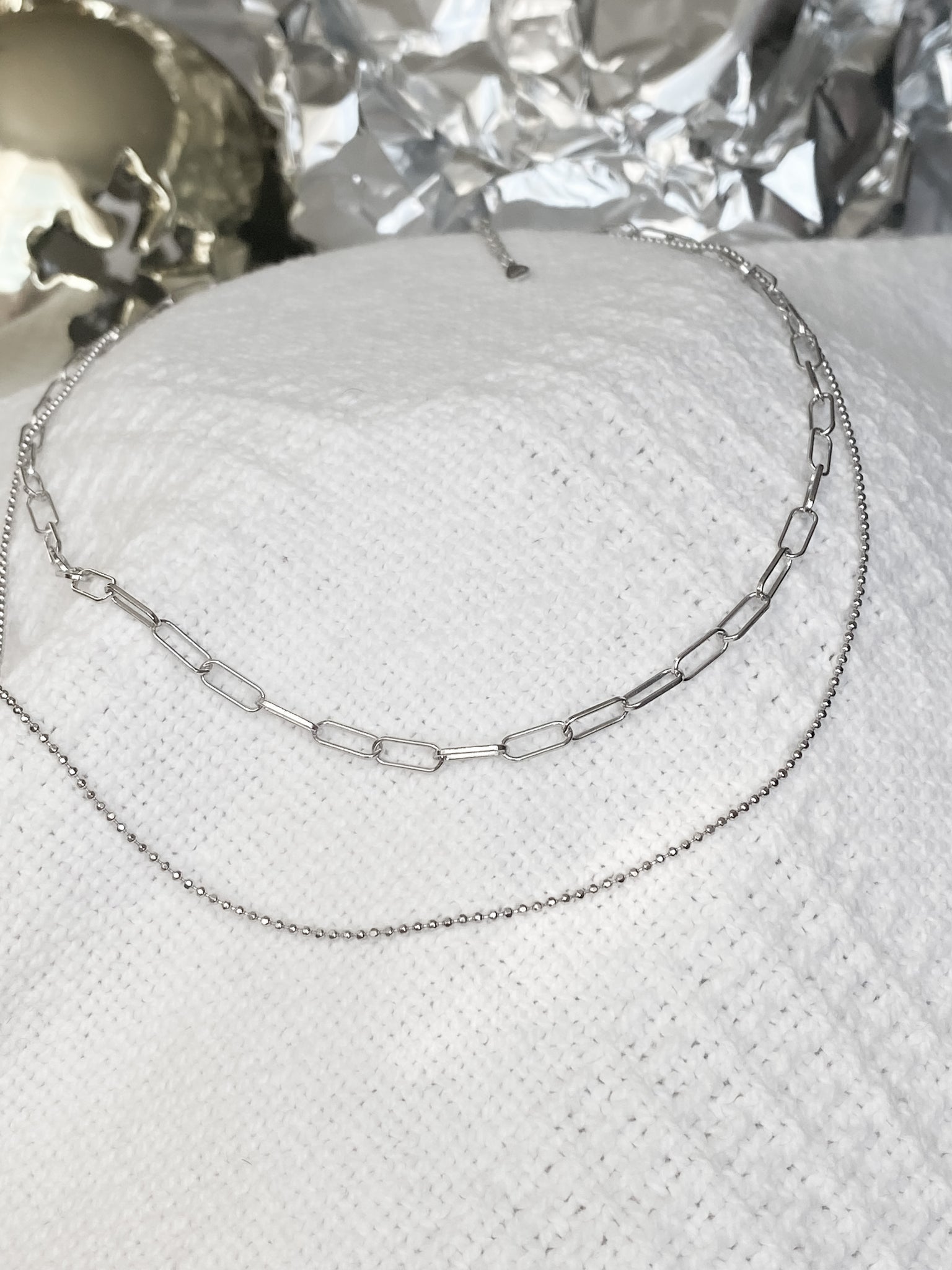 2 TIER LAYERED NECKLACE