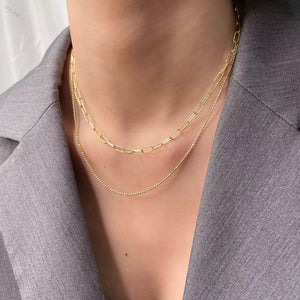 2 TIER LAYERED NECKLACE