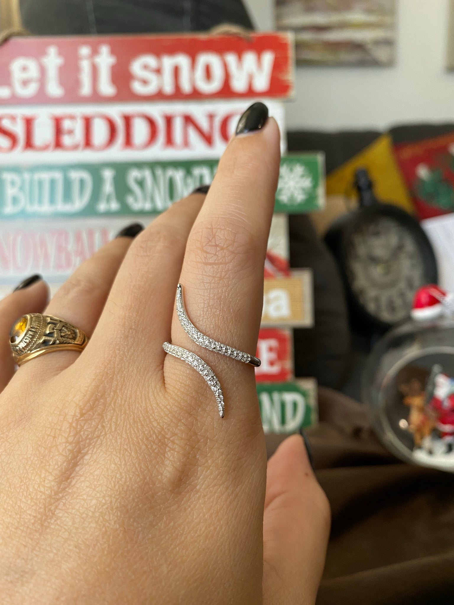 GLAZED SWIRL RING