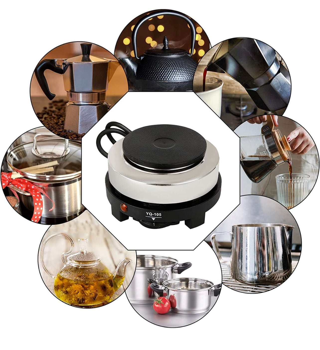 ELECTRIC HOT PlATE MINI STOVE